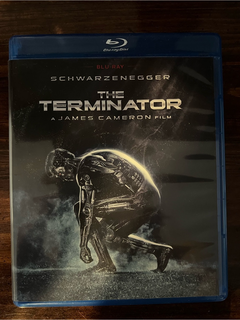 The Terminator Blu-ray (Schwarzenegger) - Black Metallic Cover